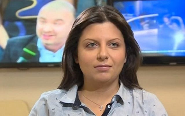 RT editor-in-chief Margarita Simonyan (YouTube screenshot)