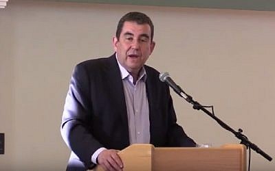 Haaretz journalist Ari Shavit. (Screenshot/YouTube)