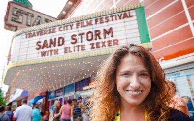 Filmmaker Elite Zexer will speak about the making of her award-winning 'Sand Storm' on Thursday, March 2, at the Jerusalem Cinematheque (Courtesy Elite Zexer)