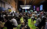 Entrepreneurs gather at the Web Summit at Parque das Nacoes, in Lisbon on November 9, 2016. (AFP/ Patricia de Melo Moreira)