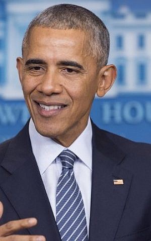 US President Barack Obama speaks during a press conference in the Brady Press Briefing Room of the White House in Washington, DC, November 14, 2016. (AFP PHOTO / SAUL LOEB)