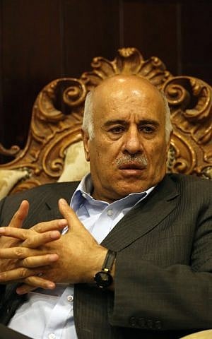 Palestinian Football Association (PFA) head and member of the Fatah Central Committee, Jibril Rajoub, answers AFP journalists' questions on November 28, 2016 in Ramallah, on the eve of the Fatah party's first congress since 2009. (AFP PHOTO / ABBAS MOMANI) Palestinian Football Association (PFA) head and member of the Fatah Central Committee, Jibril Rajoub, answers AFP journalists' questions on November 28, 2016 in Ramallah, on the eve of the Fatah party's first congress since 2009. (AFP PHOTO / ABBAS MOMANI)