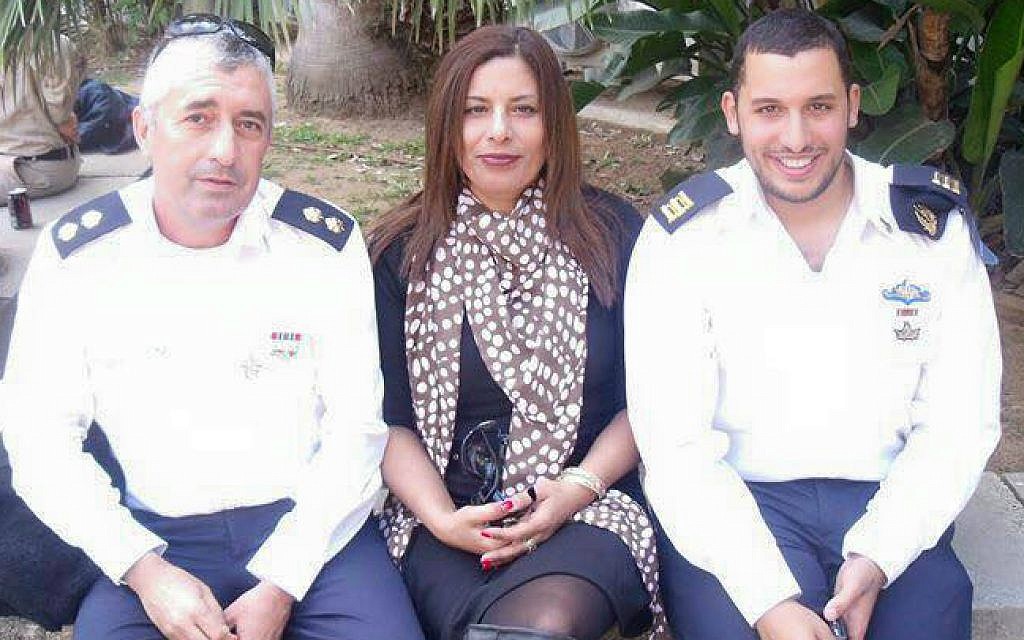 A photo of Asher and Irit Shahar with their son Omri taken before Omri's death in June 2012. (Courtesy) A photo of Asher and Irit Shahar with their son Omri taken before Omri's death in June 2012. (Courtesy)
