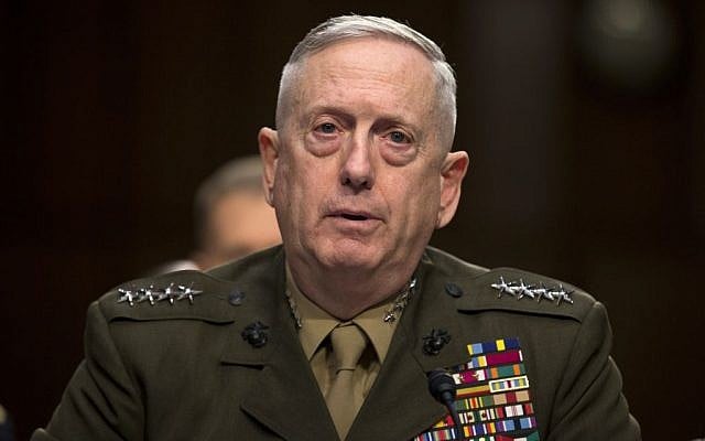 Marine Gen. James Mattis, commander, U.S. Central Command, testifies on Capitol Hill in Washington, Tuesday, March 5, 2013 (AP Photo/Evan Vucci)