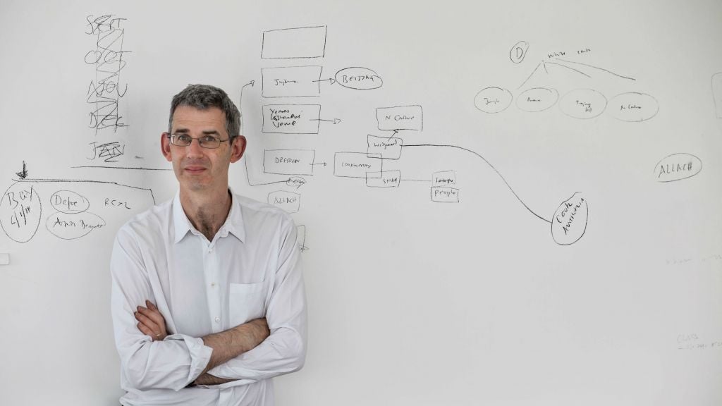 Ceramicist Edmund de Waal recently published 'The White Road,' about the history of porcelain. (Ben McKee) Ceramicist Edmund de Waal recently published 'The White Road,' about the history of porcelain. (Ben McKee)