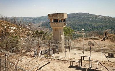 View of the Damon prison, located in Northern Israel. August 01, 2012. (Moshe Shai/FLASH90)