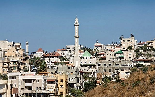 View of the Israeli-Arab town of Kafr Qassem, near Tel Aviv. July 02, 2013. (Moshe Shai/FLASH90) 