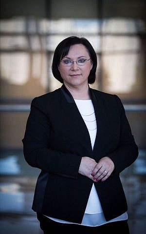 Kulanu party MK Tali Ploskov, December 08, 2015. (Miriam Alster/FLASH90) 