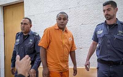 Yonatan Hilo arrives at  the Jerusalem Supreme Court to hear a decision on his appeal, May 31, 2016. (Yonatan Sindel/Flash90)