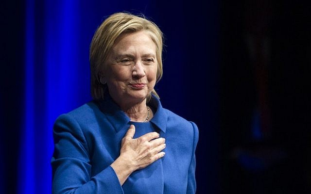 Hillary Clinton walks to the podium to address the Children's Defense Fund's Beat the Odds celebration at the Newseum in Washington, Wednesday, Nov. 16, 2016. (AP/Cliff Owen) Hillary Clinton walks to the podium to address the Children's Defense Fund's Beat the Odds celebration at the Newseum in Washington, Wednesday, Nov. 16, 2016. (AP/Cliff Owen)