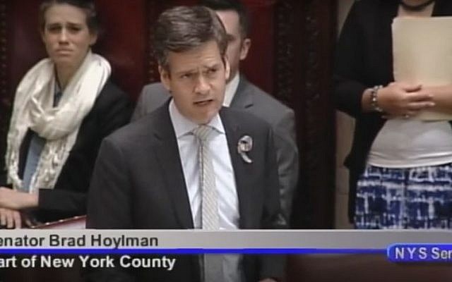 New York State Sen. Brad Hoylman. (screen capture: NYSenate/YouTube) New York State Sen. Brad Hoylman. (screen capture: NYSenate/YouTube)