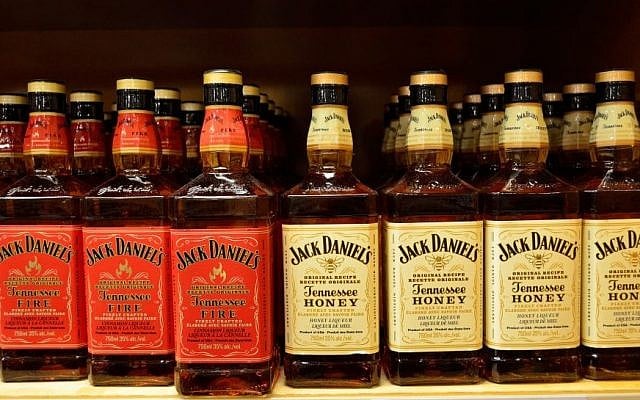 Illustrative photo of bottles of Jack Daniel's whiskey. (Wikimedia Commons)