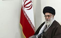 Supreme Leader Ayatollah Ali Khamenei in Tehran, Iran, Tuesday, Nov. 22, 2016. (Office of the Iranian Supreme Leader via AP)