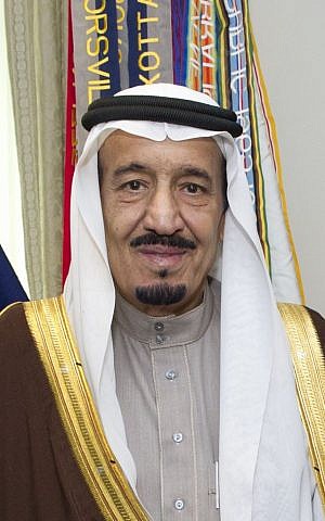 Saudi King Salman, seen here when he was still a prince, in Washington D.C., April 11, 2012 (Wikimedia/public Domain/DoD/Erin A. Kirk-Cuomo)