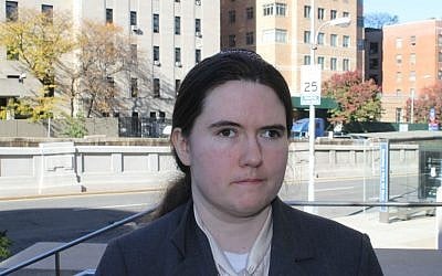 Ruti Regan said she was inspired by the ’16 campaign. (Ben Sales)