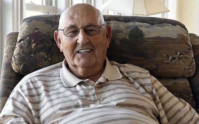 Eugene Dickerson, a resident of Elliott County smiles as he explains why he believes the county supported Donald Trump, in Sandy Hook Ky, November 10, 2016. (AP/Timothy D. Easley) 