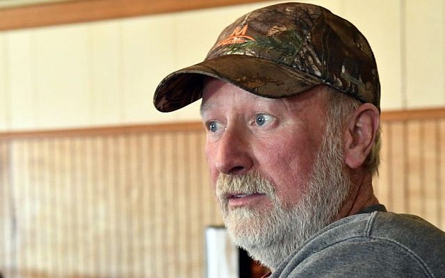 Phillip Justice, a resident of Elliott County talks about the reasons he believes that the county supported Donald Trump, in Sandy Hook Ky, November 10, 2016. (AP/Timothy D. Easley)