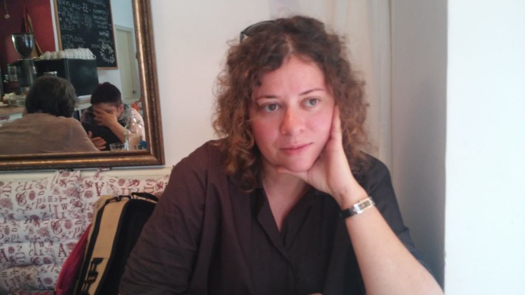 Dina Margolin, November 9, 2016 (Simona Weinglass/The Times of Israel) Dina Margolin, November 9, 2016 (Simona Weinglass/The Times of Israel)