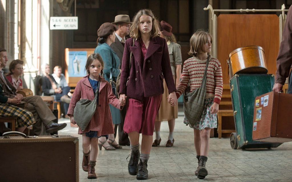 Léonie Souchaud, playing Fanny Ben-Ami, leads other children in the new movie 'Fanny's Journey.' (Courtesy) Léonie Souchaud, playing Fanny Ben-Ami, leads other children in the new movie 'Fanny's Journey.' (Courtesy)