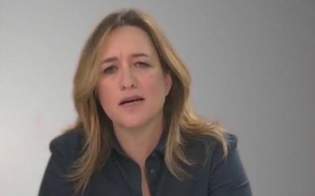 Ilana Dayan, host of the investigative TV program 'Uvda' (screen capture: YouTube)