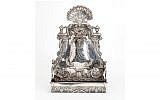 A 270-year-old Hanukkah lamp sold in the Netherlands in November, 2016, which belonged to the family of a Dutch Jewish resistance fighter killed by the Nazis (Courtesy)
