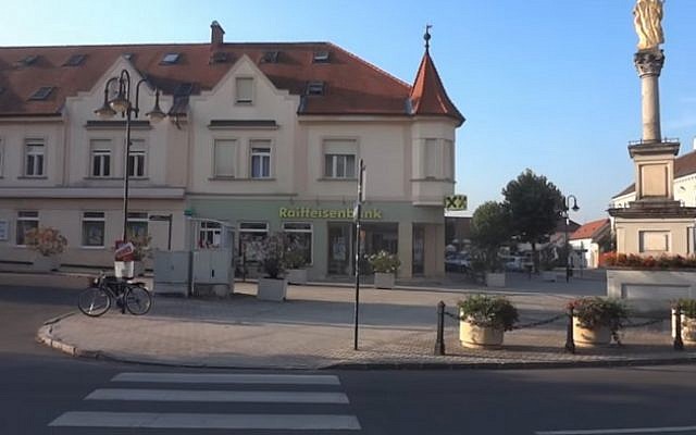The Austrian town of Pinkafeld (screen capture: YouTube)