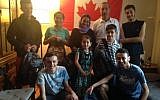 The first privately sponsored mission called "Operation Ezra" brought this Yazidi family to Canada on July 11, 2016. (Courtesy of Michel Aziza)