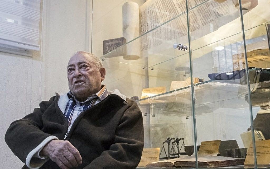 Holocaust survivor Yaacov Walden, 88, gives an interview at a retirement home in the Israeli Mediterranean coastal city of Haifa on November 29, 2016. (AFP/Jack Guez) Holocaust survivor Yaacov Walden, 88, gives an interview at a retirement home in the Israeli Mediterranean coastal city of Haifa on November 29, 2016. (AFP/Jack Guez)