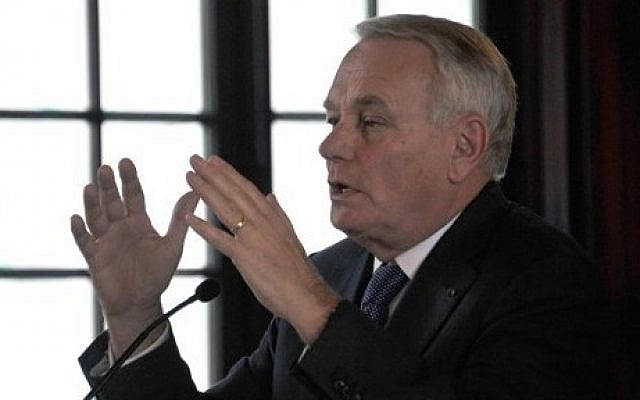 French Foreign Minister JeanMarc Ayrault speaks during a press conference with Colombian Foreign Minister Maria Angela Holguin (out of frame) after a meeting at San Carlos palace in Bogota, on December 19, 2016. (AFP PHOTO / GUILLERMO LEGARIA) French Foreign Minister JeanMarc Ayrault speaks during a press conference with Colombian Foreign Minister Maria Angela Holguin (out of frame) after a meeting at San Carlos palace in Bogota, on December 19, 2016. (AFP PHOTO / GUILLERMO LEGARIA)