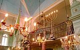 Interior of the Carpentras Synagogue in southern France (CC BY Klovovi, Flickr)