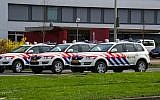 An illustrative photo of Dutch police cars. (CC BY-SA, Wouterjan Stikkel/Wikimedia)