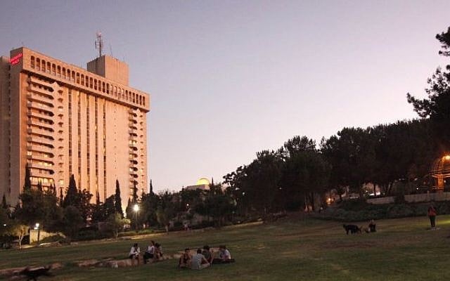 View of the Leonardo Plaza Hotel in Jerusalem, August 24, 2011. (Miriam Alster/FLASH90) 