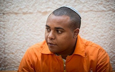 Yonatan Heilo at the Supreme Court to hear a decision on his appeal on May 31, 2016. (Yonatan Sindel/Flash90)