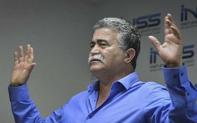 Former defense minister Amir Peretz speaks during a conference marking the 10th anniversary since the Second Lebanon War, on July 14, 2016. (Flash90) Former defense minister Amir Peretz speaks during a conference marking the 10th anniversary since the Second Lebanon War, on July 14, 2016. (Flash90)