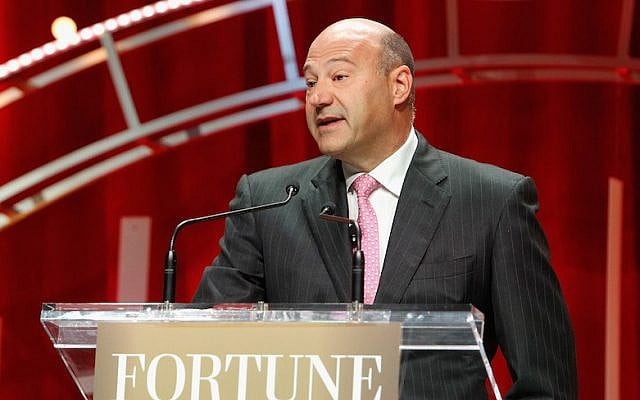 President and COO of The Goldman Sachs Group Gary Cohn speaks onstage during Fortune's Most Powerful Women Summit - Day 2 at the Mandarin Oriental Hotel on October 13, 2015 in Washington, DC. (Photo by Paul Morigi/Getty Images for Fortune/Time Inc) President and COO of The Goldman Sachs Group Gary Cohn speaks onstage during Fortune's Most Powerful Women Summit - Day 2 at the Mandarin Oriental Hotel on October 13, 2015 in Washington, DC. (Photo by Paul Morigi/Getty Images for Fortune/Time Inc)