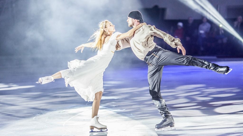 Figure skaters from 'Ice Age,' the Russian ice skating reality show that is coming to Israel in March 2017 (Courtesy 'Ice Age') Figure skaters from 'Ice Age,' the Russian ice skating reality show that is coming to Israel in March 2017 (Courtesy 'Ice Age')