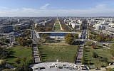 File: Inaugural preparations on the West Front of Capitol Hill in Washington, looking at the National Mall and Washington Monument, November 15, 2016. (AP Photo/Susan Walsh)