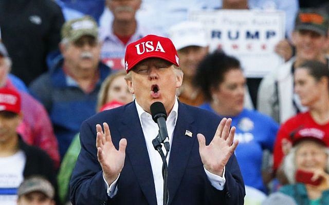 President-elect Donald Trump speaks during a rally at the Ladd–Peebles Stadium, Saturday, Dec. 17, 2016, in Mobile, Alabama. (AP Photo/Brynn Anderson) President-elect Donald Trump speaks during a rally at the Ladd–Peebles Stadium, Saturday, Dec. 17, 2016, in Mobile, Alabama. (AP Photo/Brynn Anderson)