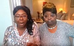 YouTube personalities Lynnette Hardaway and Rochelle Richardson, otherwise known as Diamond and Silk, vow to 'stand with Israel' in new video