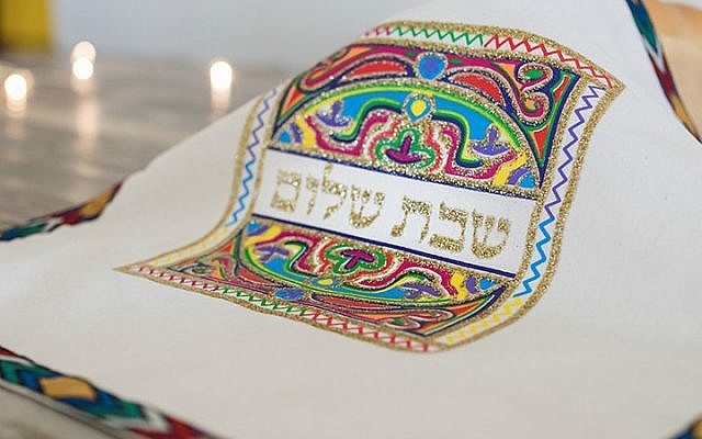 Challah cover made by Ethiopian Jewish women, part of buyforgood.biz initiative (Courtesy)