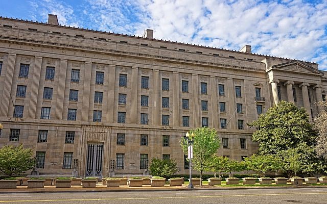 US Department of Justice building in Washington, DC (Roman Babakin/Getty Images)