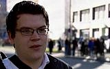 Former German neo-Nazi Felix Benneckenstein now helps others leave far-right extremist organizations (screen capture: YouTube)