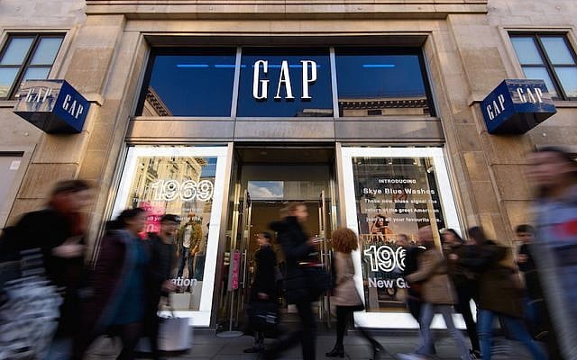 A view of a Gap store in London February 11, 2016. The brand never took off in Israel. (Ben Pruchnie/Getty Images via JTA) A view of a Gap store in London February 11, 2016. The brand never took off in Israel. (Ben Pruchnie/Getty Images via JTA)