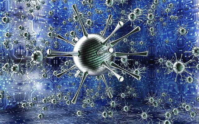 Illustrative computer virus. (istock)