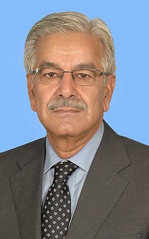 Pakistan Defense Minister Khawaja Muhammad Asif (Courtesy/ National Assembly of Pakistan)