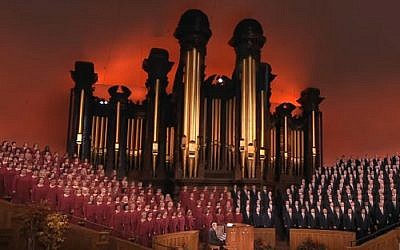 Mormon Tabernacle Choir (screen capture: YouTube)