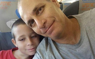 Elai and Omri Nir, in an undated photo provided to media. (Courtesy)