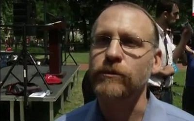 Rabbi Jason Kimelman-Block, director of Bend the Arc Jewish Action. (YouTube screenshot)