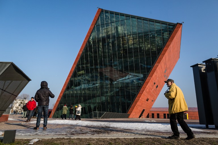 The Museum of Second World War is pictured on January 29, 2017 during the open days ahead the official opening planned for the end of February in Gdansk, Poland. (AFP PHOTO / Wojtek RADWANSKI) The Museum of Second World War is pictured on January 29, 2017 during the open days ahead the official opening planned for the end of February in Gdansk, Poland. (AFP PHOTO / Wojtek RADWANSKI)