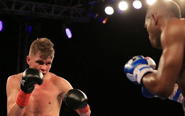 Yuri Foreman (left) fights against Erislandy Lara during the fourth round of their WBA World Super Welterweight Championship bout at Hialeah Park, in Miami, Florida, January 13, 2017 (Rob Foldy/Getty Images/AFP) Yuri Foreman (left) fights against Erislandy Lara during the fourth round of their WBA World Super Welterweight Championship bout at Hialeah Park, in Miami, Florida, January 13, 2017 (Rob Foldy/Getty Images/AFP)